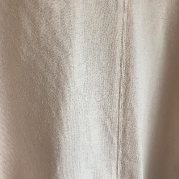 Madewell Cream T-Shirt Long Sleeve Cream Small - MEASUREMENTS IN LISTING - Picture 5 of 6